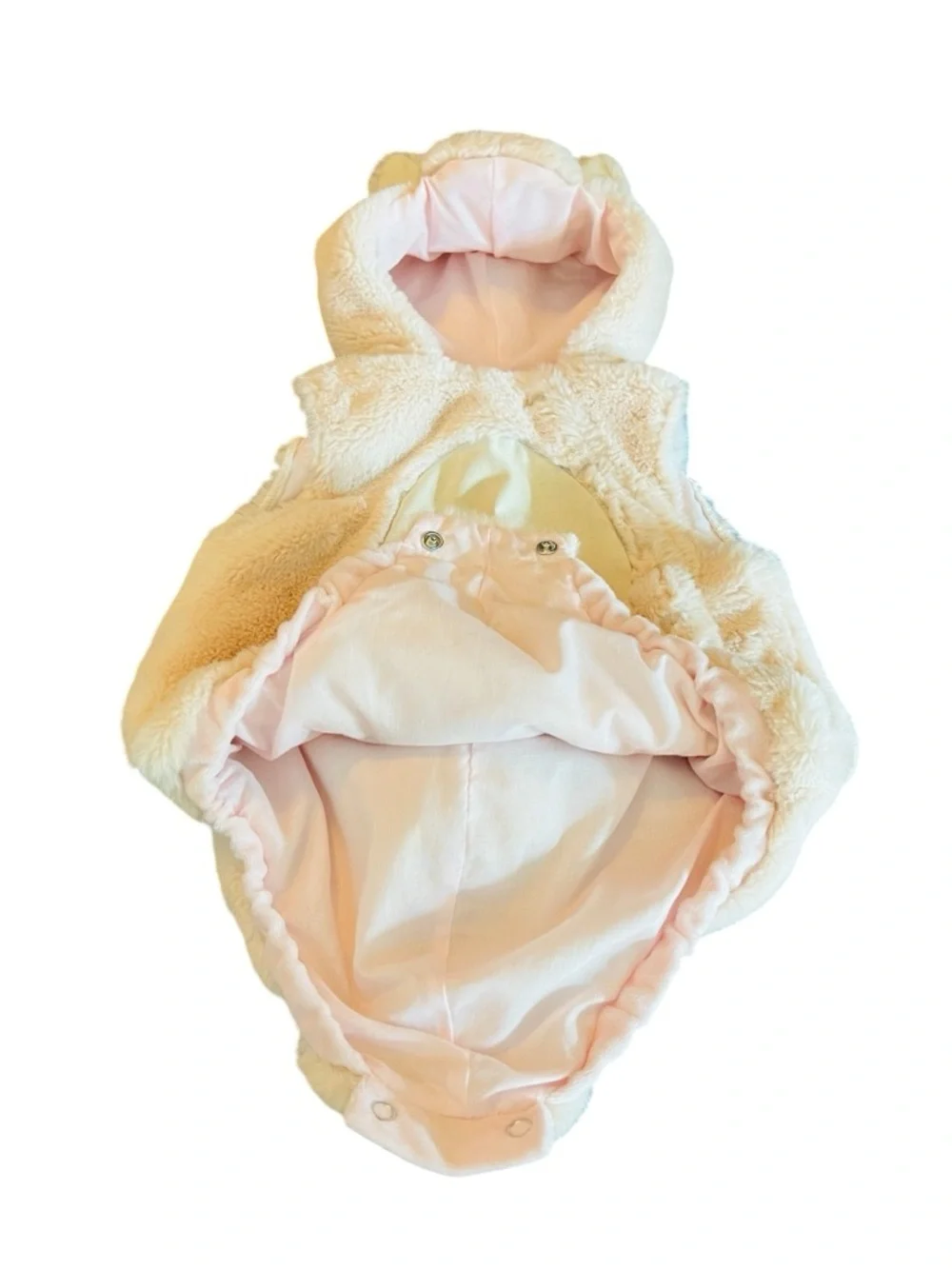 Pottery Barn Pink Plush Pig Baby Costume Size 6-12 Months
